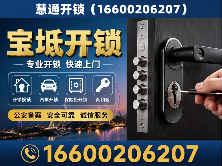 津南区24小时开锁展示图